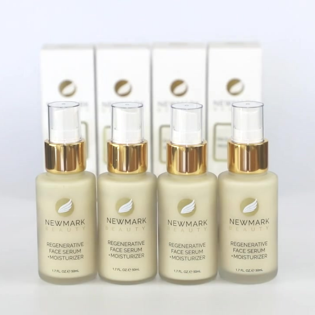 Regenerative Face Serum & Moisturizer by Newmark Beauty