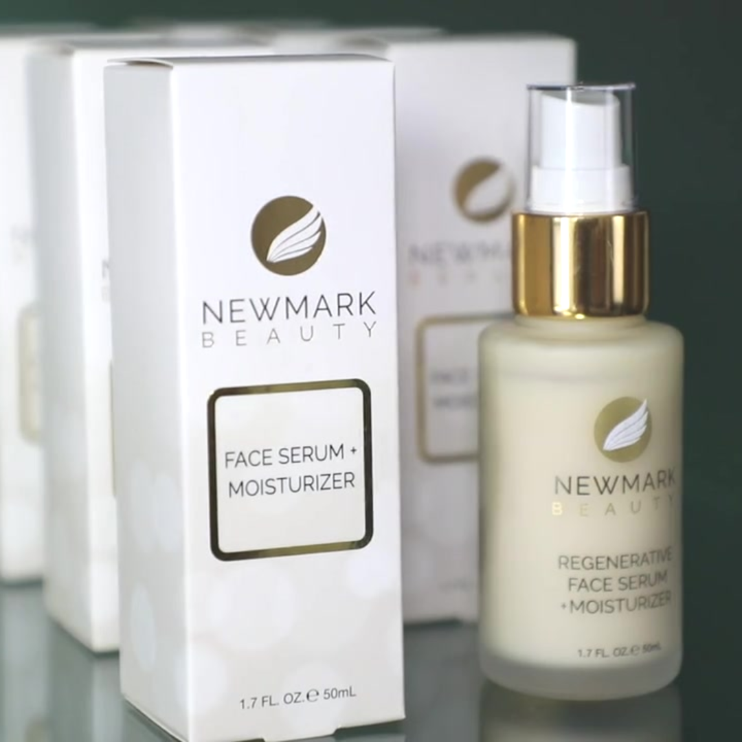 Regenerative Face Serum &amp; Moisturizer by Newmark Beauty